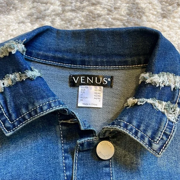 Venus Pearl Denim Jacket - Picture 2 of 5